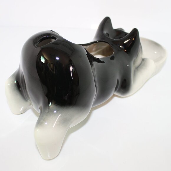 Scottie Dog Mens Dresser Caddy Valet Trinket Coin Holder 1950s Vintage Terrier - Picture 12 of 15